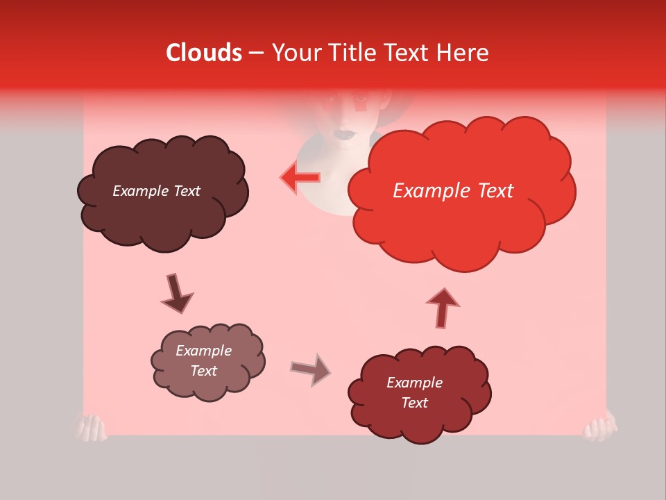 Eyeshadow Vogue Square PowerPoint Template