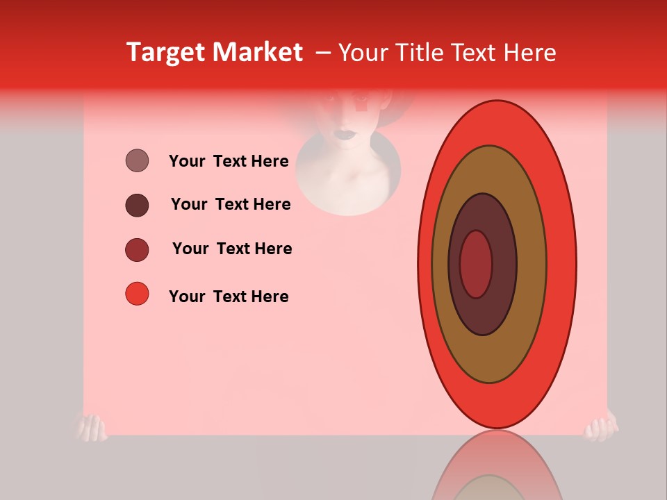 Eyeshadow Vogue Square PowerPoint Template