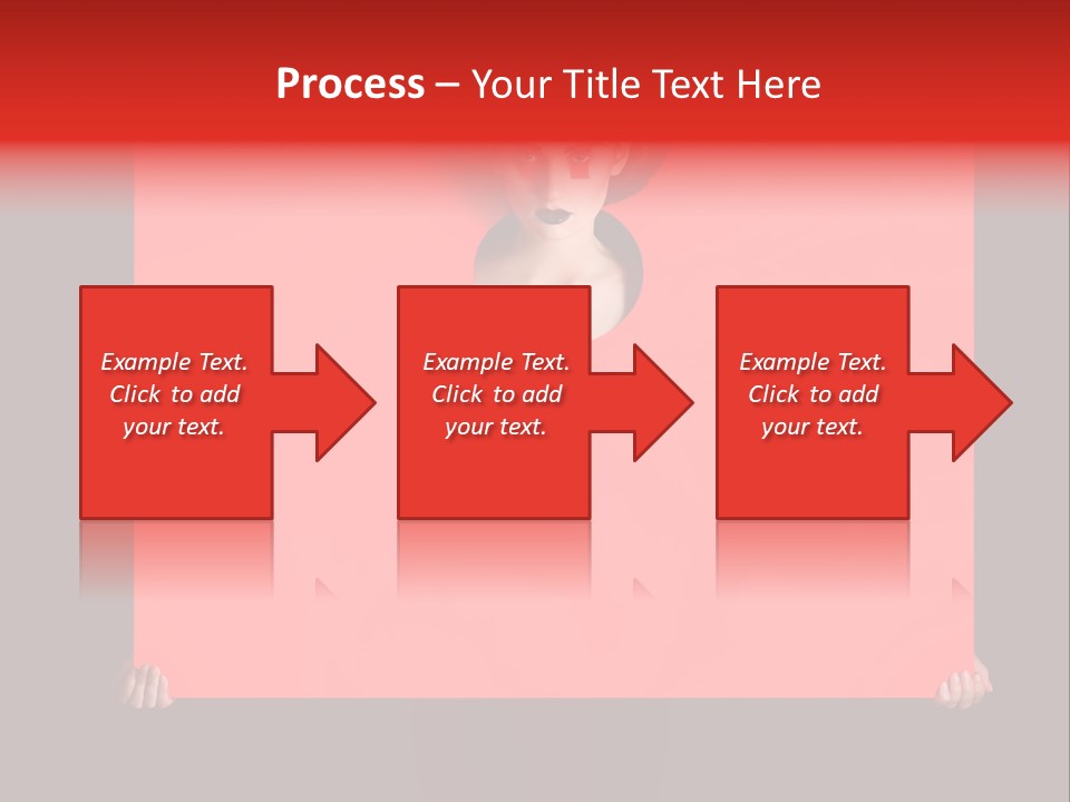 Eyeshadow Vogue Square PowerPoint Template