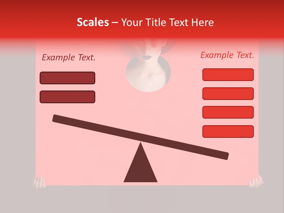 Eyeshadow Vogue Square PowerPoint Template