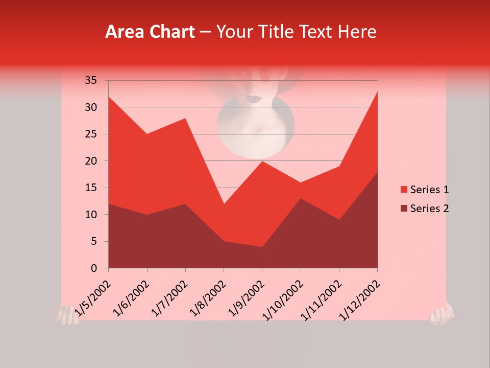 Eyeshadow Vogue Square PowerPoint Template