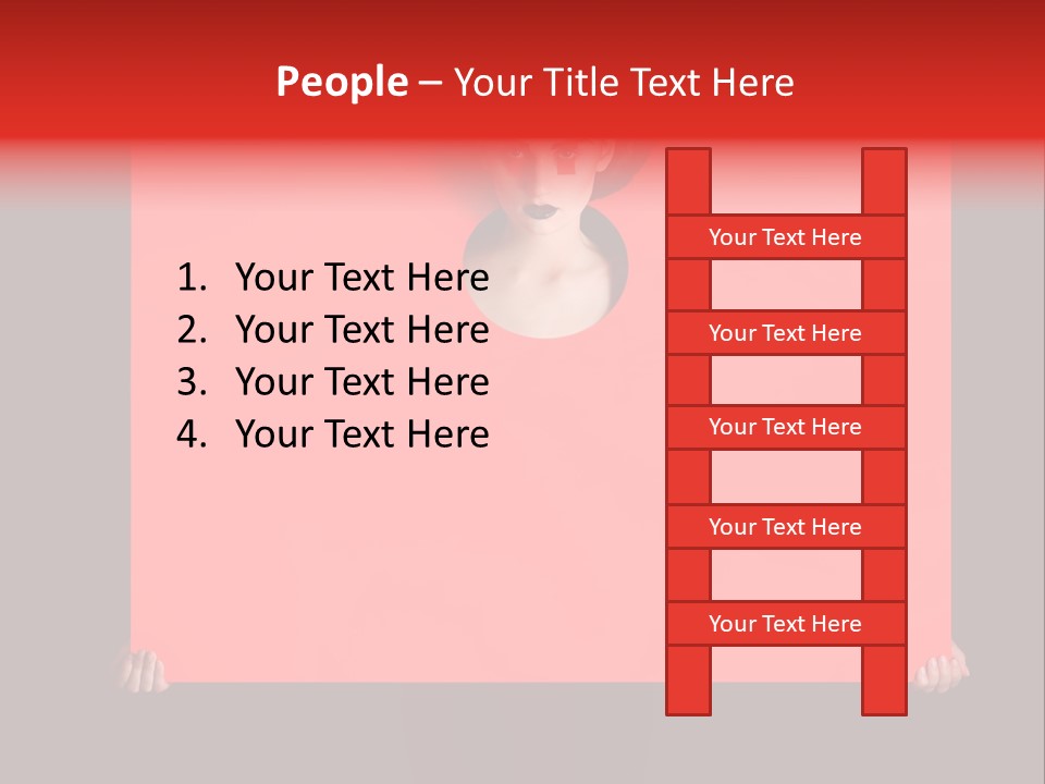 Eyeshadow Vogue Square PowerPoint Template