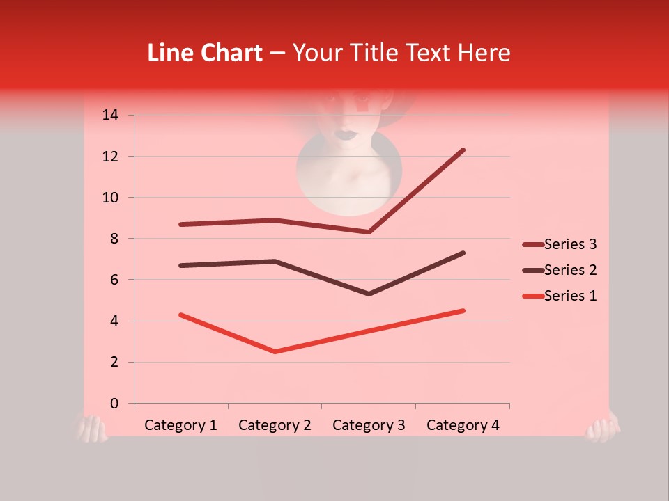 Eyeshadow Vogue Square PowerPoint Template
