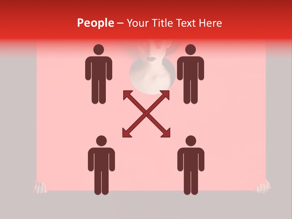 Eyeshadow Vogue Square PowerPoint Template