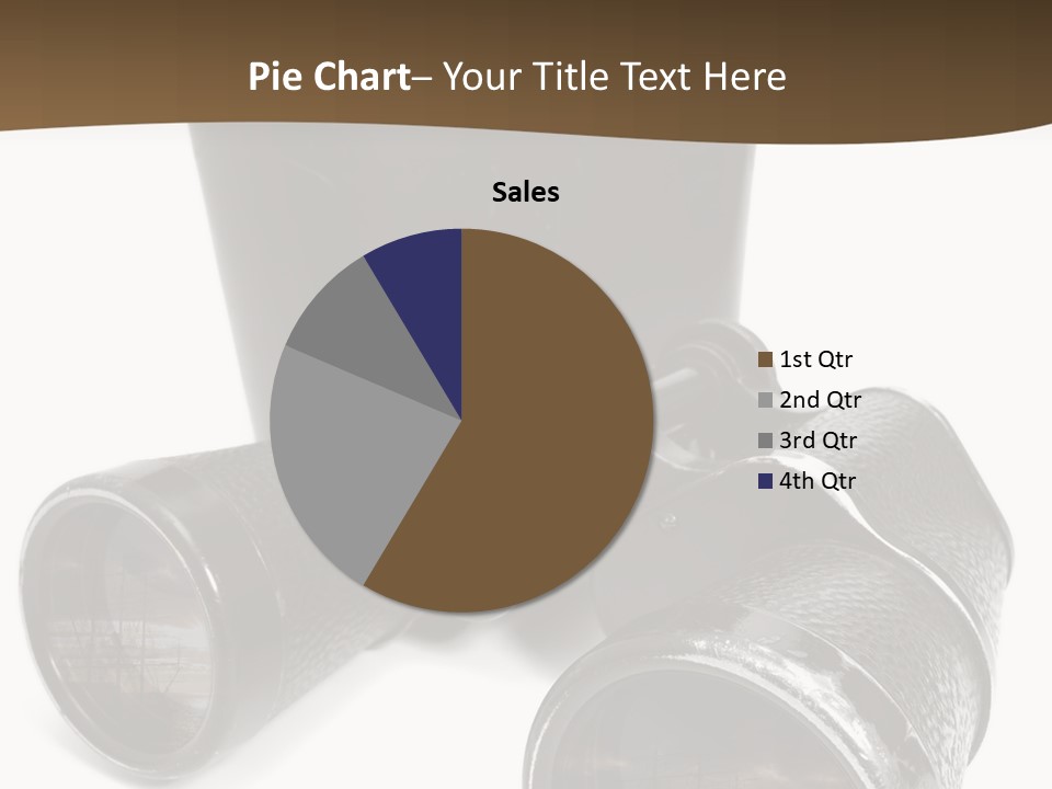 White Landscape Lenses PowerPoint Template