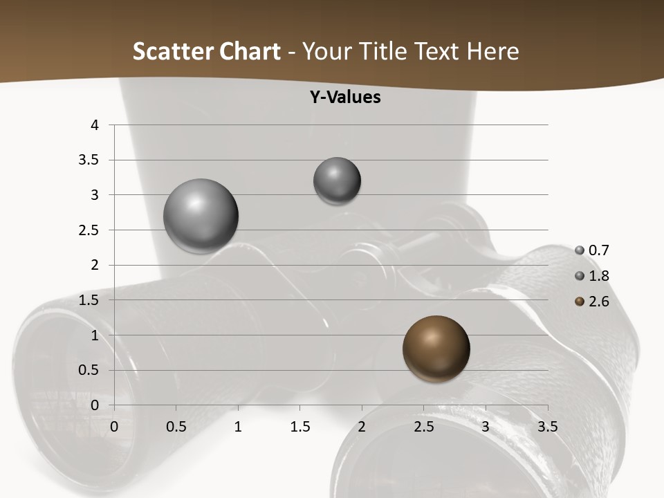 White Landscape Lenses PowerPoint Template