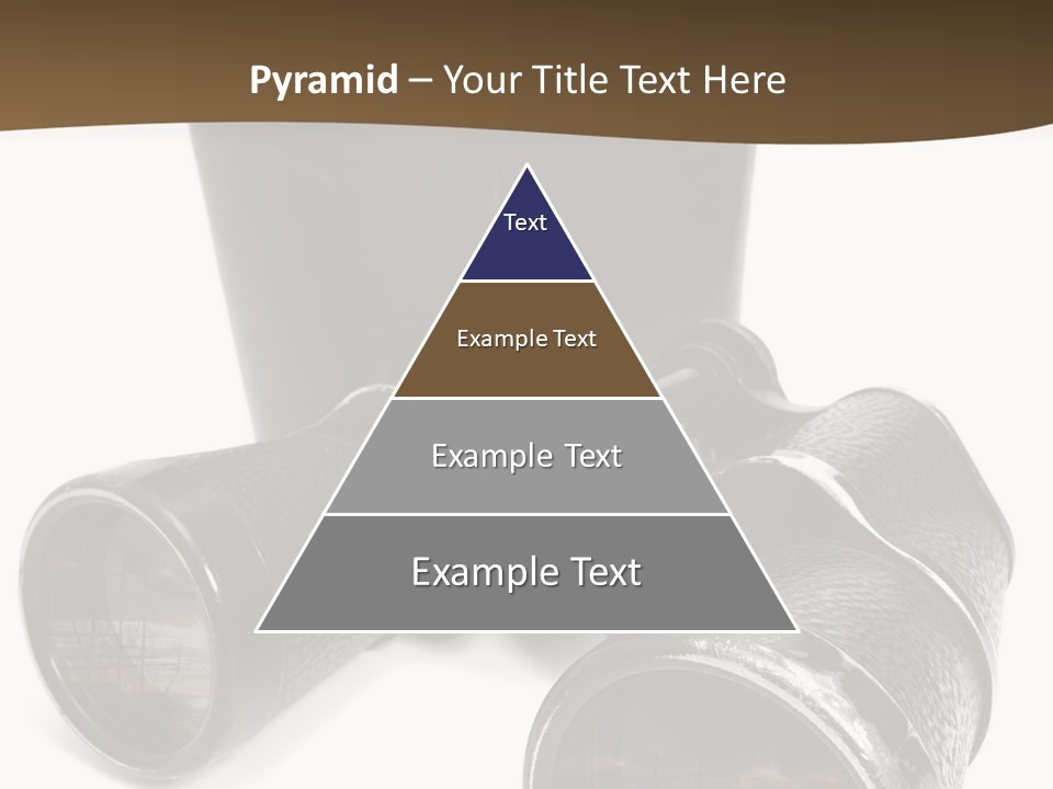 White Landscape Lenses PowerPoint Template