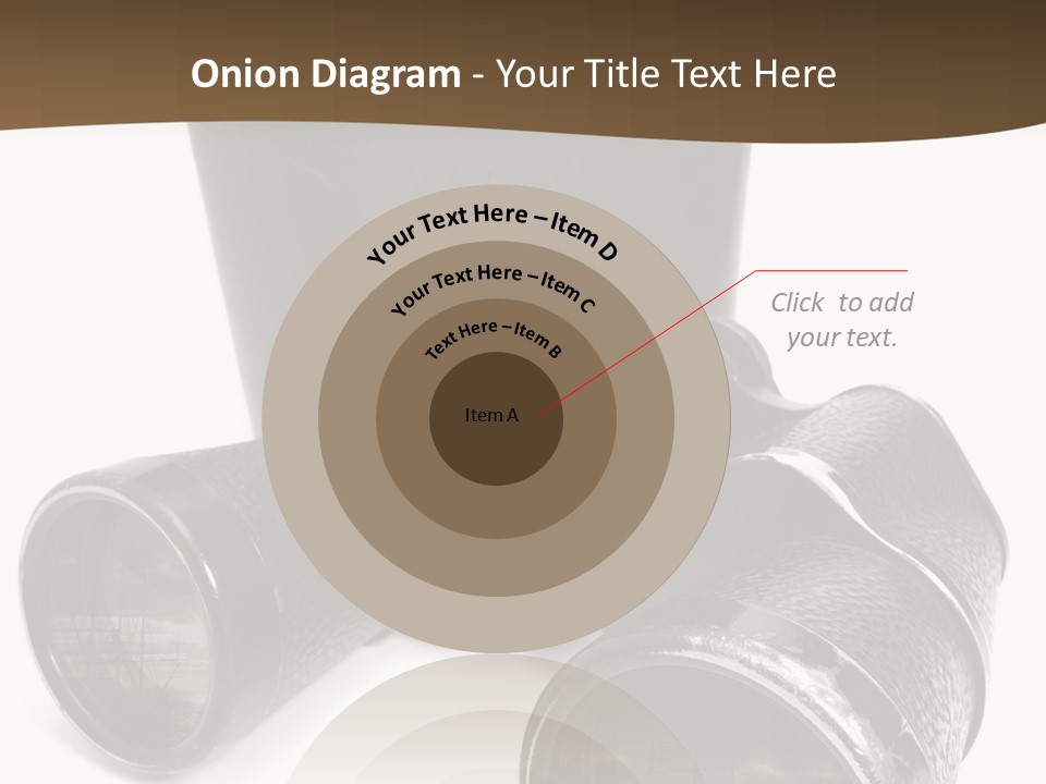 White Landscape Lenses PowerPoint Template