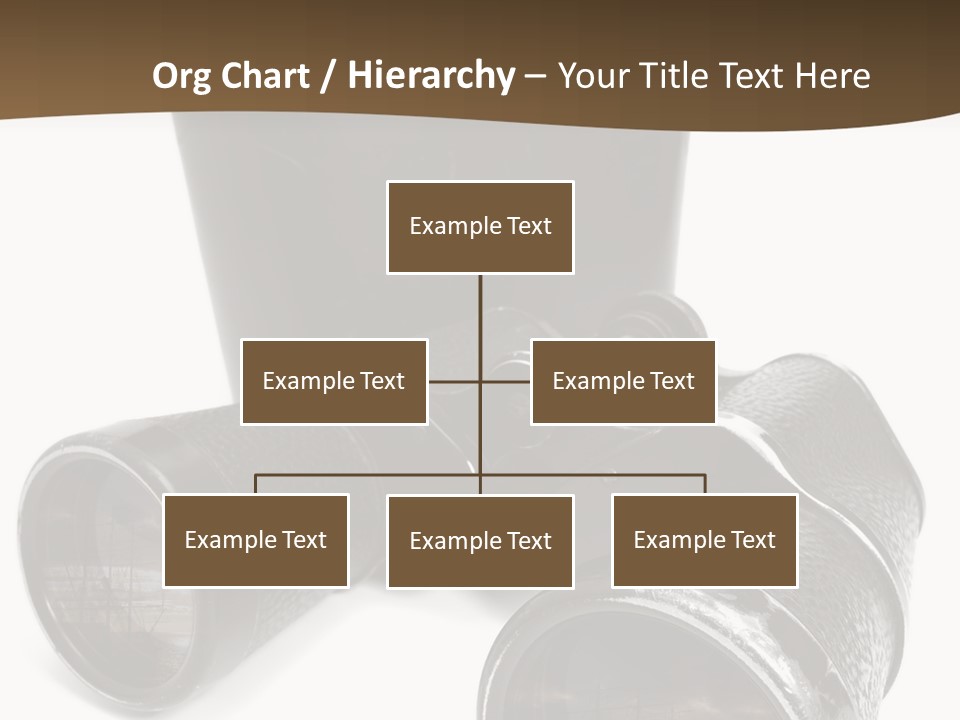 White Landscape Lenses PowerPoint Template