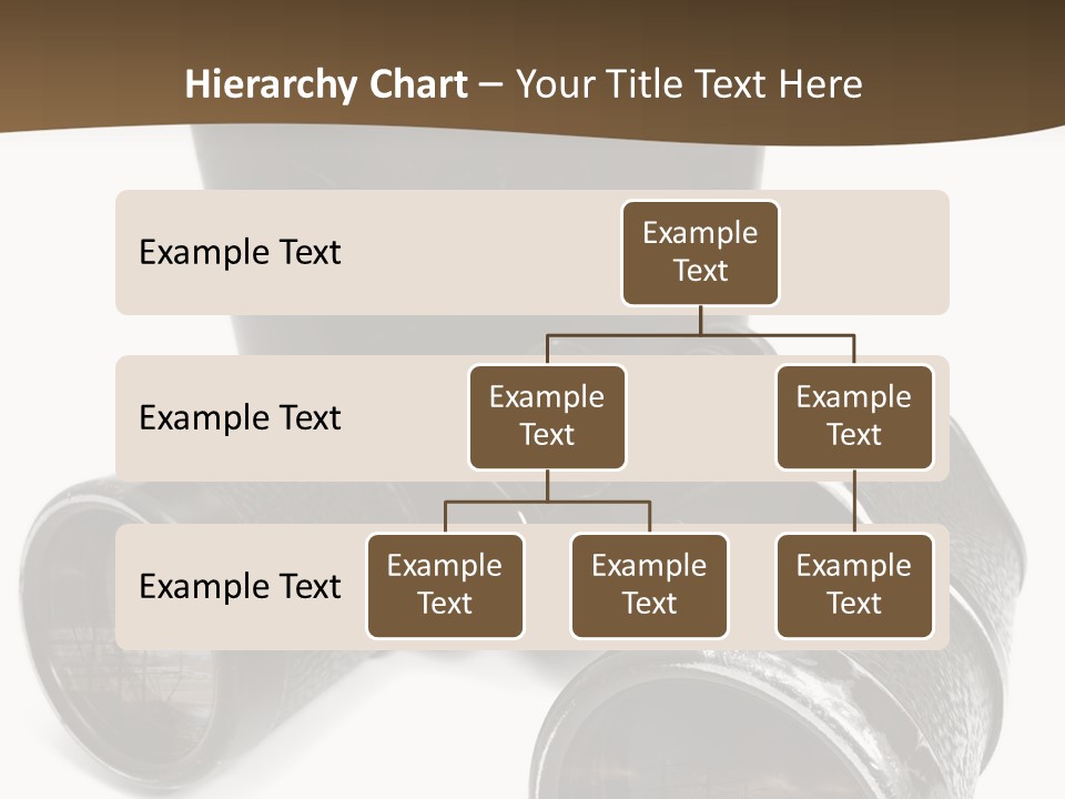 White Landscape Lenses PowerPoint Template