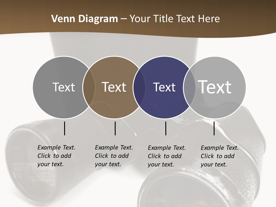 White Landscape Lenses PowerPoint Template