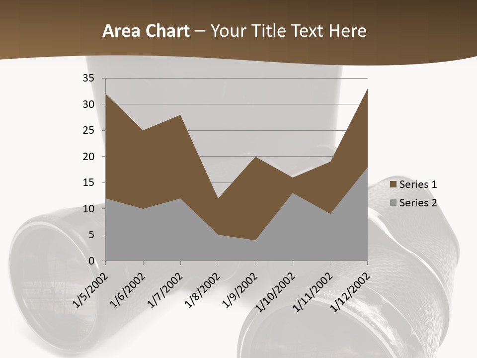White Landscape Lenses PowerPoint Template