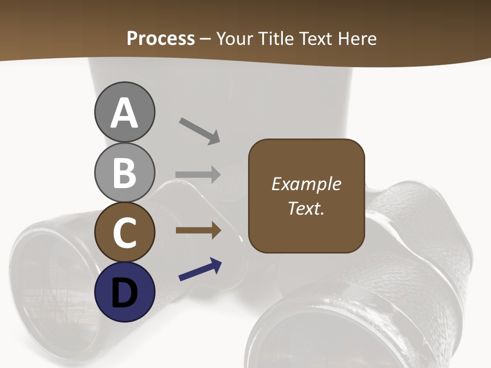 White Landscape Lenses PowerPoint Template