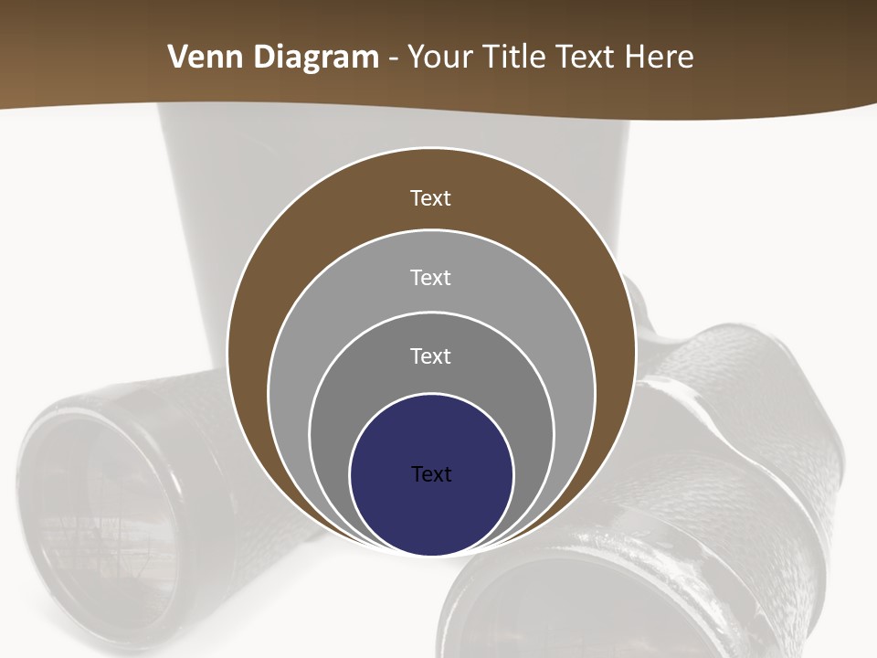 White Landscape Lenses PowerPoint Template