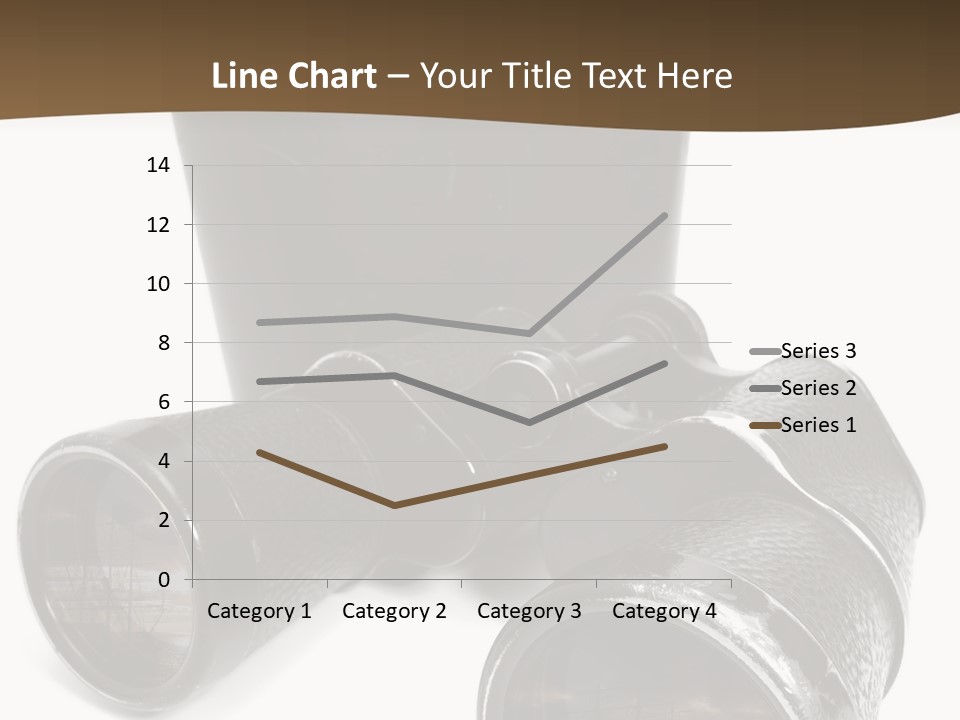 White Landscape Lenses PowerPoint Template