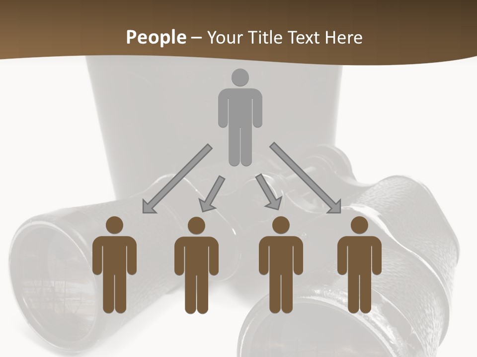 White Landscape Lenses PowerPoint Template