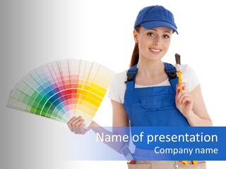 Spectrum Renovation Designer PowerPoint Template