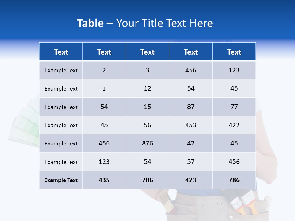 Spectrum Renovation Designer PowerPoint Template