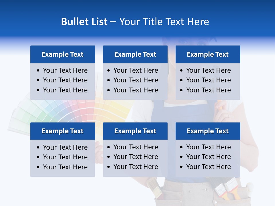 Spectrum Renovation Designer PowerPoint Template