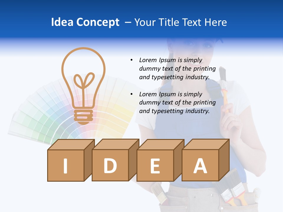 Spectrum Renovation Designer PowerPoint Template