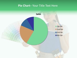 Sample Chart Colorful PowerPoint Template