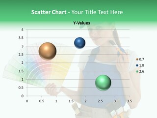 Sample Chart Colorful PowerPoint Template