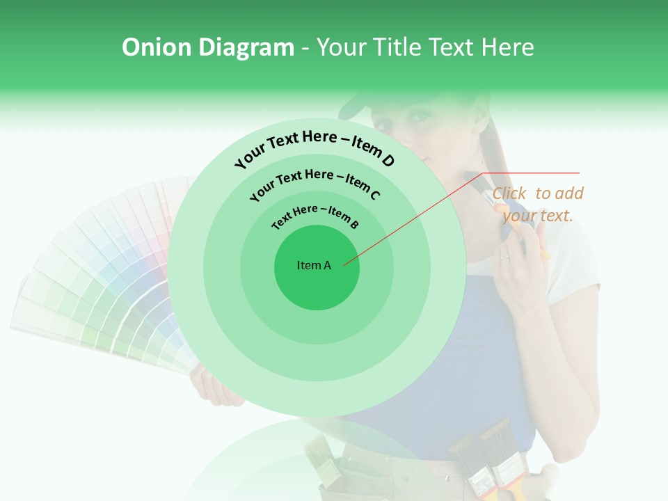 Sample Chart Colorful PowerPoint Template