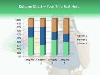 Sample Chart Colorful PowerPoint Template