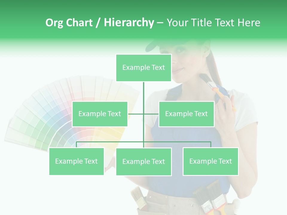 Sample Chart Colorful PowerPoint Template