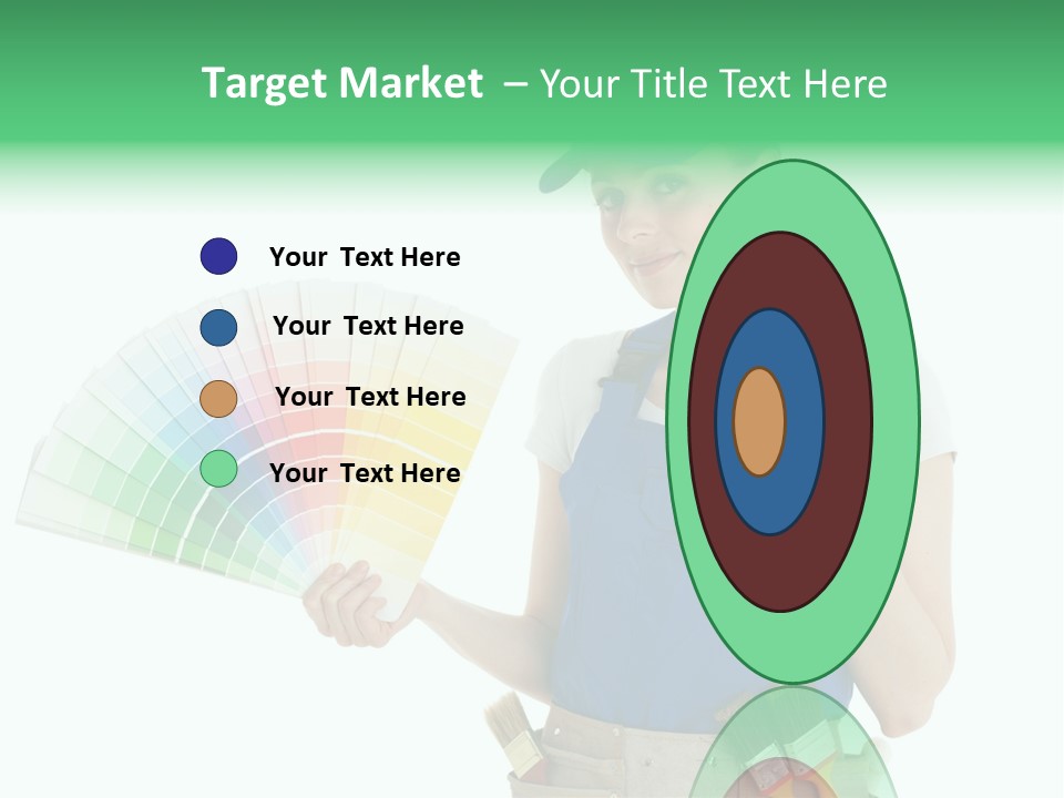 Sample Chart Colorful PowerPoint Template