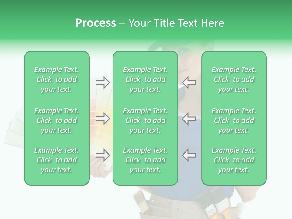 Sample Chart Colorful PowerPoint Template