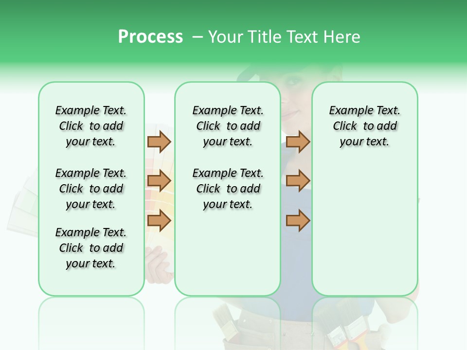 Sample Chart Colorful PowerPoint Template