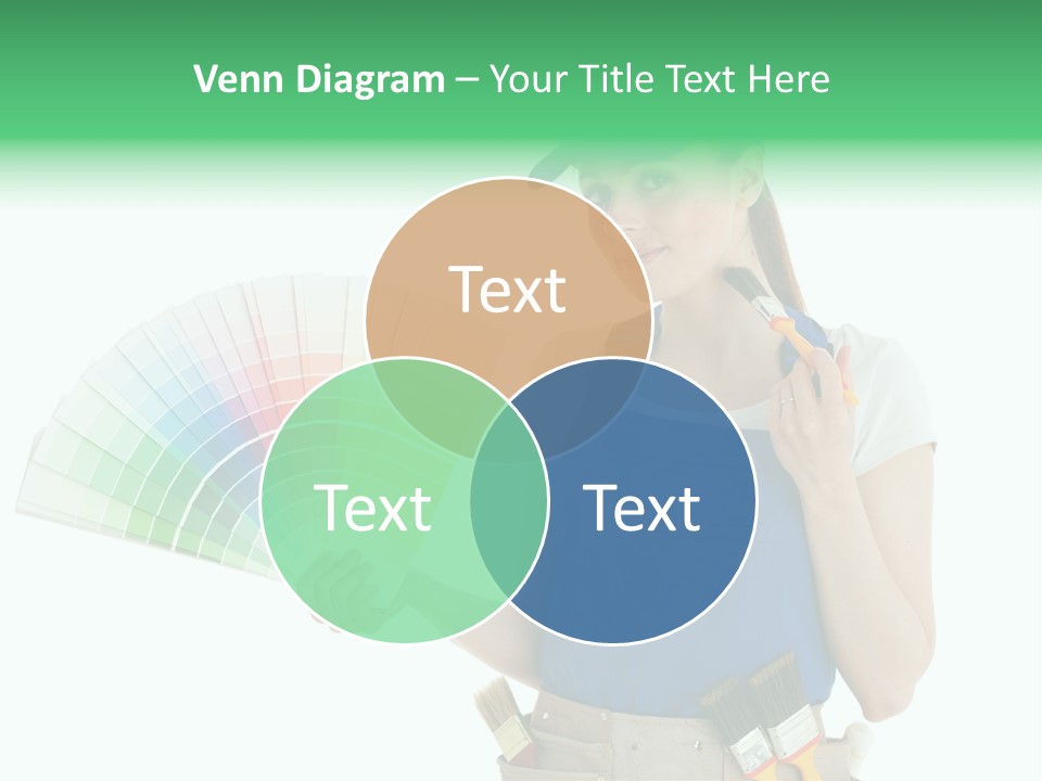 Sample Chart Colorful PowerPoint Template
