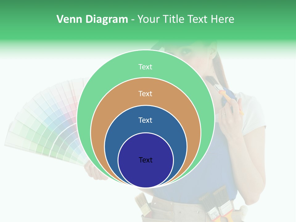 Sample Chart Colorful PowerPoint Template