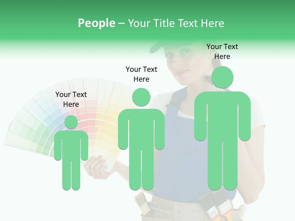 Sample Chart Colorful PowerPoint Template