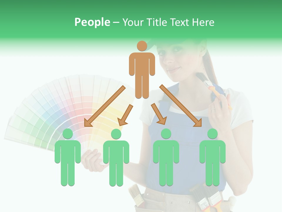 Sample Chart Colorful PowerPoint Template
