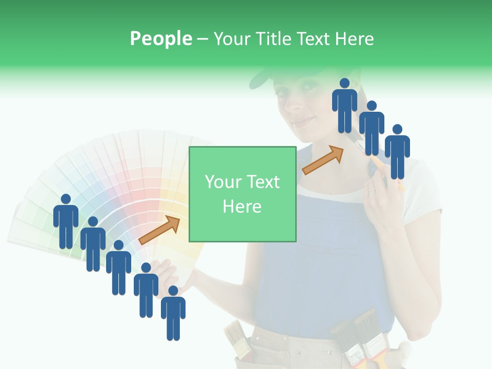 Sample Chart Colorful PowerPoint Template