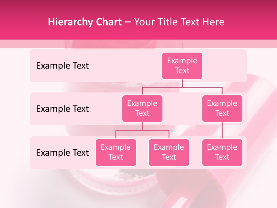 Bottle White Background Makeup PowerPoint Template