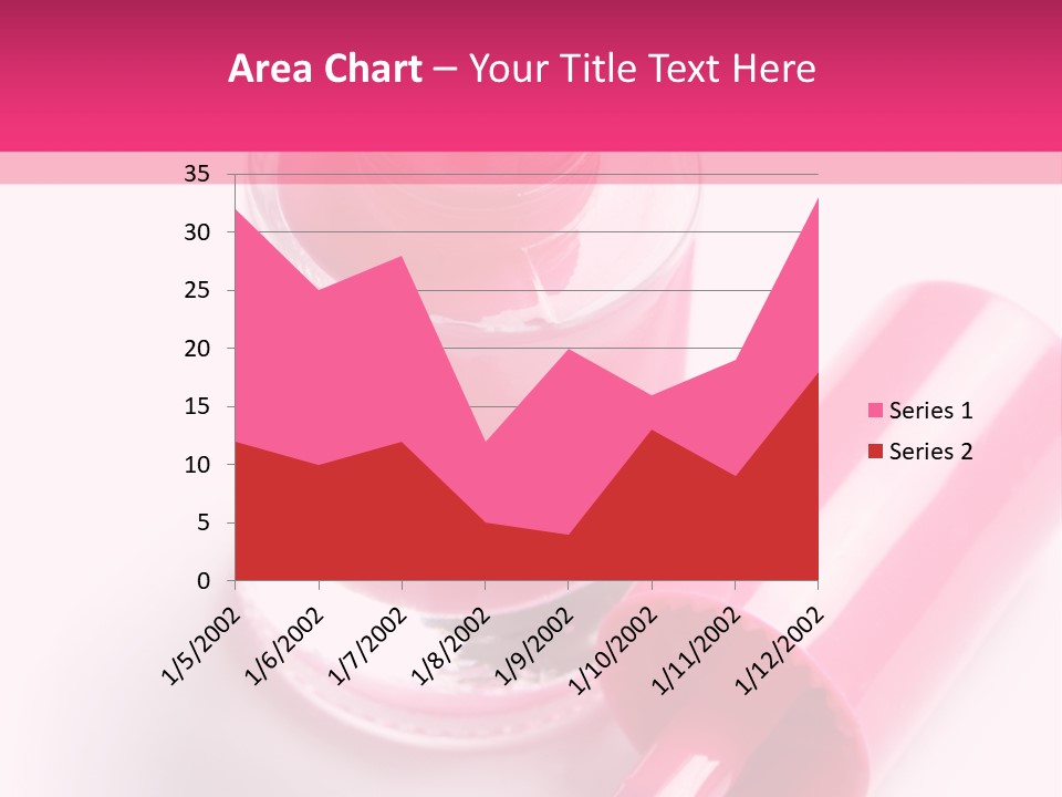 Bottle White Background Makeup PowerPoint Template