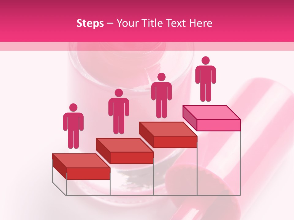 Bottle White Background Makeup PowerPoint Template