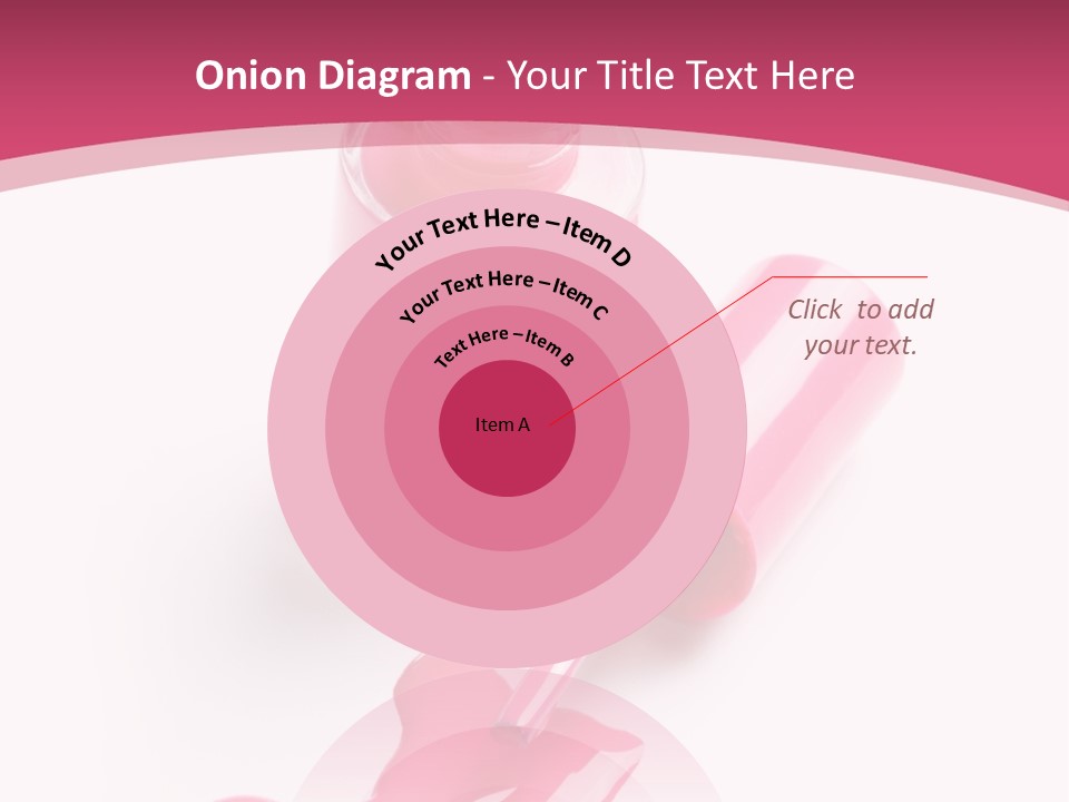 Cosmetics Manicure Pink PowerPoint Template