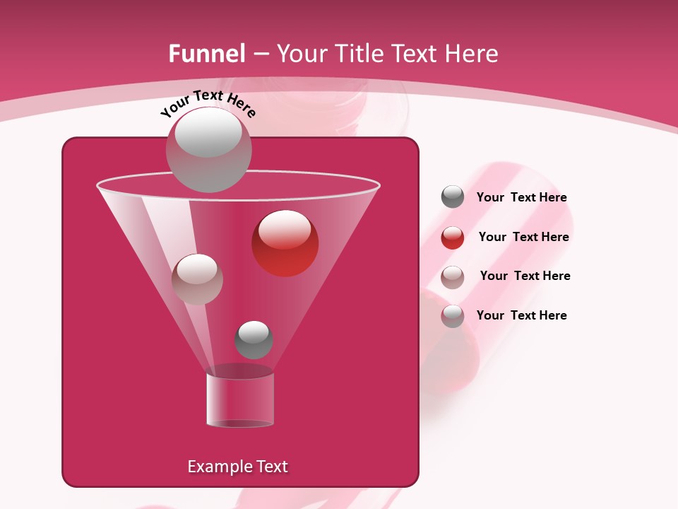 Cosmetics Manicure Pink PowerPoint Template