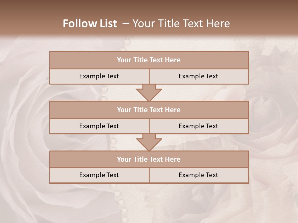 Aged Dirty Rose PowerPoint Template