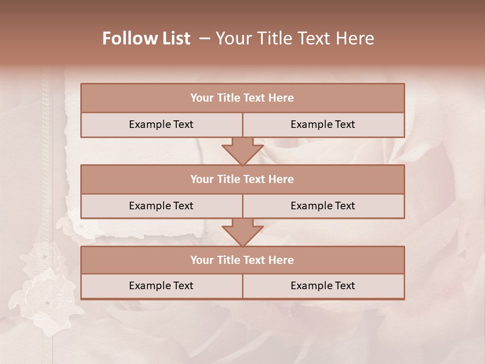 Ragged Page Paper PowerPoint Template