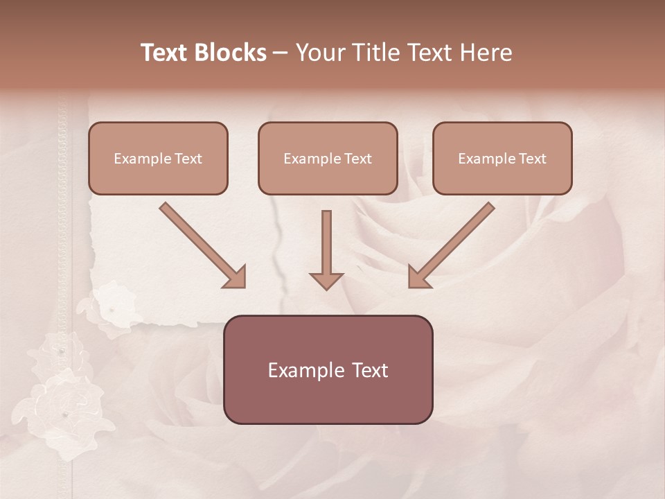 Ragged Page Paper PowerPoint Template