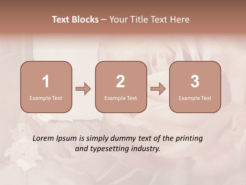 Ragged Page Paper PowerPoint Template