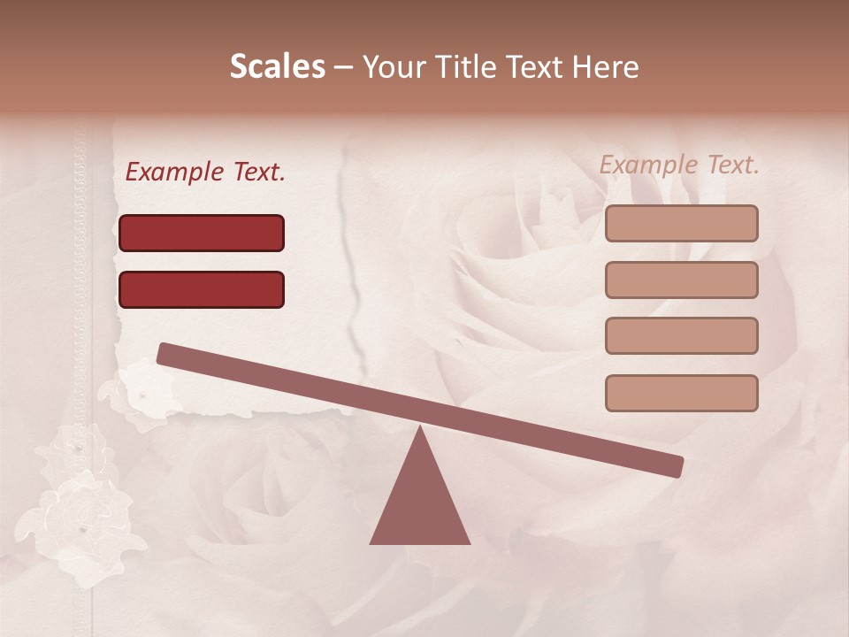 Ragged Page Paper PowerPoint Template