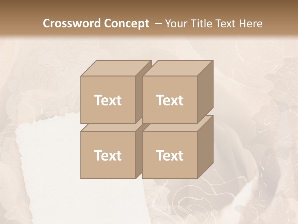 Floral Greetings Background PowerPoint Template