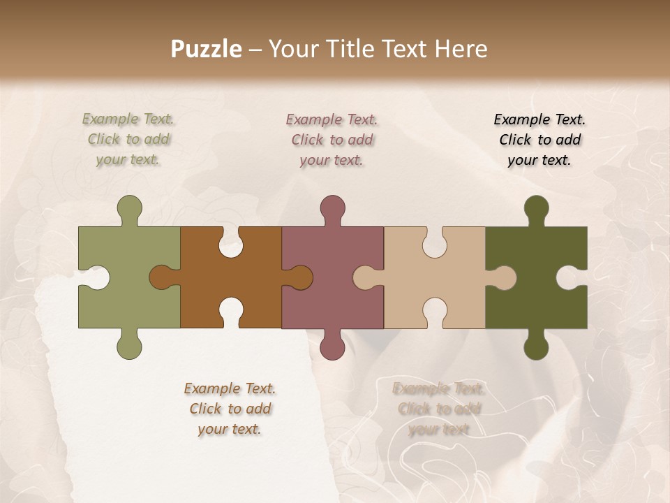 Floral Greetings Background PowerPoint Template