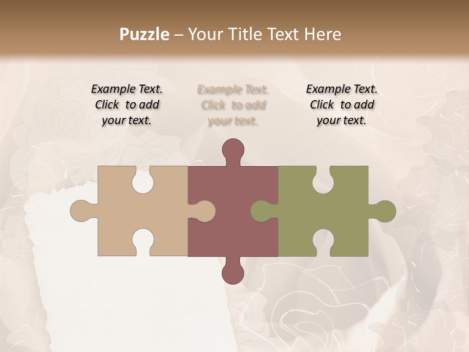 Floral Greetings Background PowerPoint Template